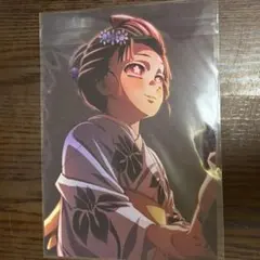 鬼滅の刃　映画特典　入場者特典　キービジュアルイラストボード 恋雪