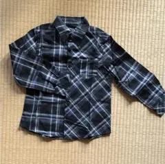 コムサ　チェックシャツ 120