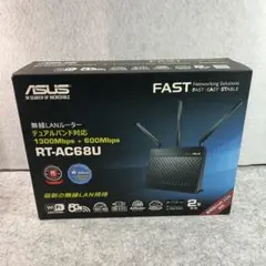 ASUS WiFi 無線 ルーター 1734+800Mbps BRT-AC828 - メルカリ