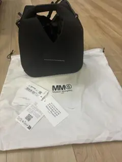 mm6 メッシュジャパニーズクロスボディバッグ　美品　黒