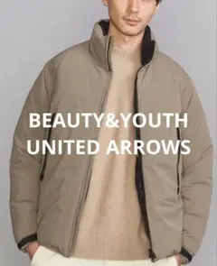 BEAUTY&YOUTH 小松マテーレ スタンド ALLIED ダウンジャケット
