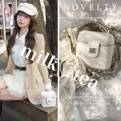 ダーリッチ 新品未開封 ノベルティ キャビアスキンレザースモールポーチ