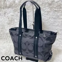 COACH Signature Canvas Tote Bag Handbagのサムネイル