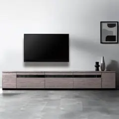 ダークブラウン テレビ台 ローボード コルク GART - メルカリ