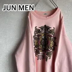 当時物 ビッグプリント スウェットトレーナー jun men ジュンメンのサムネイル