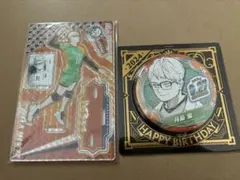 ハイキュー　月島蛍　バースデイ　アクスタ　バッジ