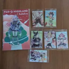 百鬼あやめのアクリルスタンド＆ホロライブ2期生カード