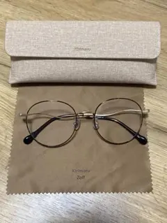 Zoff Kirimaru 第1弾　メタルフレーム　ゴールド/デミ