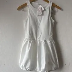 ホワイト ノースリーブチュニック Mサイズ　夏服　レディース