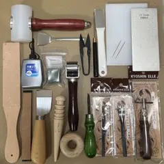 レザークラフトツールセットKYOSHIN ELLE他