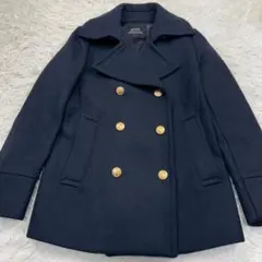 ダブルブレストコート ピーコート