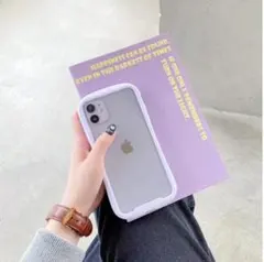 スマホケース i Face風 iPhone 11 パープル