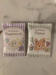 ポケットモンスター フラットミニポーチ パピモッチ　パモ