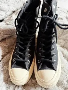 CONVERSEコンバース オールスター 厚底 ハイカット ブラック