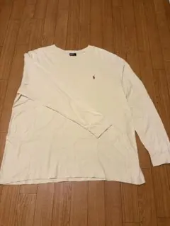 POLO Ralph Lauren 長袖Tシャツ ベージュ オーバーサイズ
