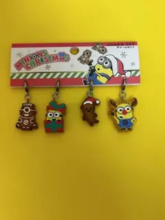 ユニバ限定　ミニオン　クリスマス　チャームセット　USJ