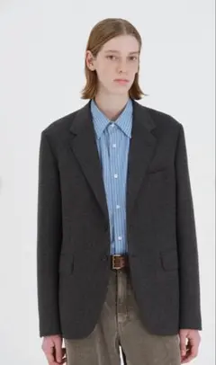 AURALEE CASHMEREMOLESKINJACKET定価242,000円のサムネイル
