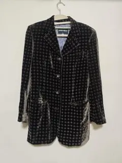 Giorgio Armani ベルベットテーラードジャケット 46のサムネイル