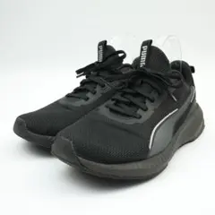 PUMA フライヤーライト3 ランニングシューズ 27.0 黒/QD20
