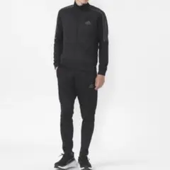 新品 アディダス adidas ジャージ上下セット 黒 ジャージ 上下セット