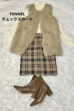 FENNEL スコットクラブ　ヤマダヤ　チェックスカート