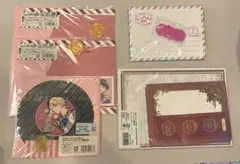 【匿名配送】 うたプリ 来栖翔 レターセット グリーティングカード 5点セット