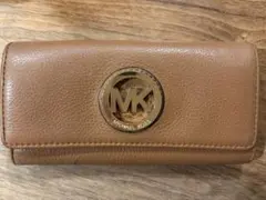 Michael Kors ブラウンレザー長財布