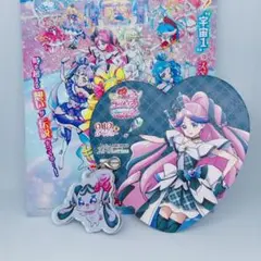 限定　キミとアイドルプリキュア　コースター、キーホルダー、スタンプラリー景品