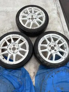廃盤モデル WORK RSZ 17インチ 8JJ+30 PCD114.3 5H - メルカリ