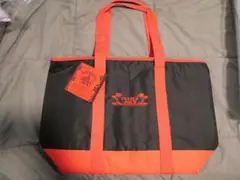 Trader Joe's トレジョ　保冷エコバッグ　赤×黒