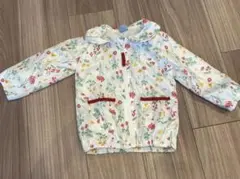 お花柄　ウィンドブレーカー　薄手　上着　サイズ90