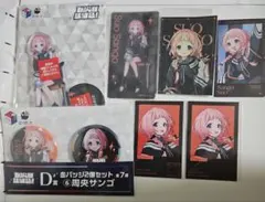 周央サンゴ　七次元生徒会　アクスタ、缶バッジなど　合計７点　送料込み　にじさんじ