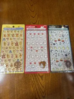 正規品 ディズニー ボンボンドロップシール プーさん ベイマックス スヌーピー