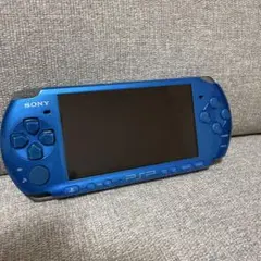 【ジャンク】PSP 本体/メモリーカードのみ ブルー 3000