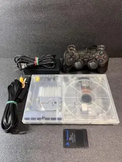 PS2 プレイステーション2 クリスタルホワイト 本体セット
