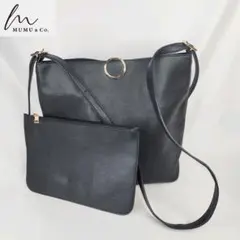 【ムームー】ショルダーバッグ クラッチ シンプル カジュアル フェミニン ポーチ
