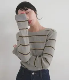 ボーダーバックオープンプルオーバー　LIAN