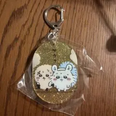 ちいかわ ラメアクリルキーホルダー5 ラッコ モモンガ