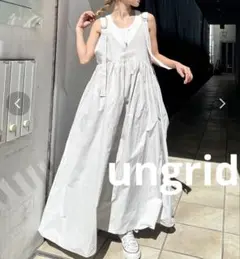 【美品】ungrid ジャンスカキャミワンピース