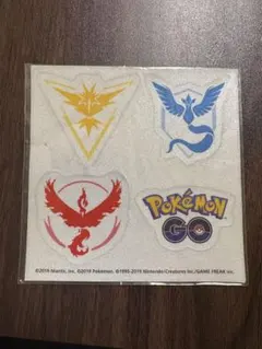 【ポケモンセンター】ステッカー　非売品　ポケモンGO 5thアニバーサリー　2枚 Pokemon GO 5th Anniversary 非売品 ステッカー 2点セット
