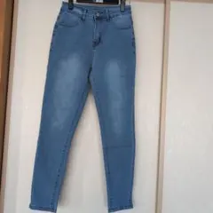 ★新品★未使用★ストレッチスキニーレギンスパンツ★ブルー★Sサイズ★のサムネイル