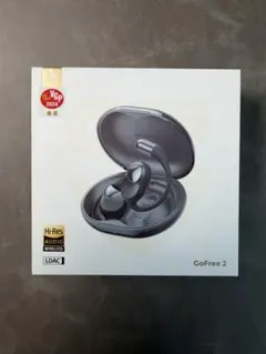 SOUNDPEATS GoFree2 ワイヤレスイヤホン パールブラックのサムネイル