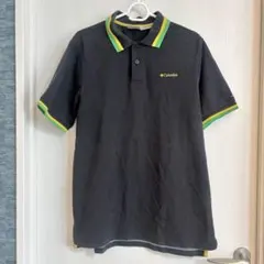 コロンビア ポロシャツ Columbia メンズ Mサイズ 黒 ブラックのサムネイル