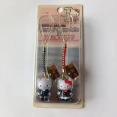 韓国限定 ハローキティ 韓服 ダニエル チマチョゴリ ご当地ストラップ