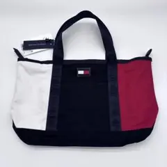 新品✨TOMMY HILFIGER オンライン限定 スモールキャンバストート