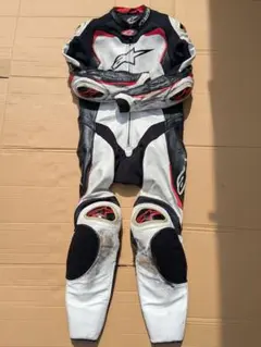 Tachichi バイクツナギ (セパレート)レザー 黒/灰色/赤/黄色 - メルカリ