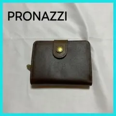 [PRONAZZI]財布 メンズ 二つ折り 小銭入れ 牛革 カード入れ