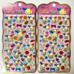 サンリオ ウサハナ キャンディー ボンボン ステッカー 韓国限定 正規品のサムネイル