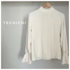 Te chichi テチチ ブラウス 長袖 ハイネック フリル袖 きれいめのサムネイル