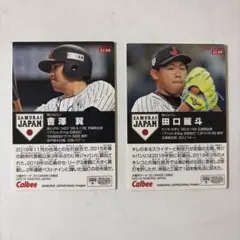 【プロ野球チップスカード　侍ジャパン】